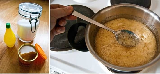 Deegwaren voor thuis shugaring: het recept en de manier om suikerpasta's te bereiden