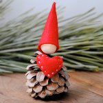 Valentijnsdag geschenken. Grappige dwergen