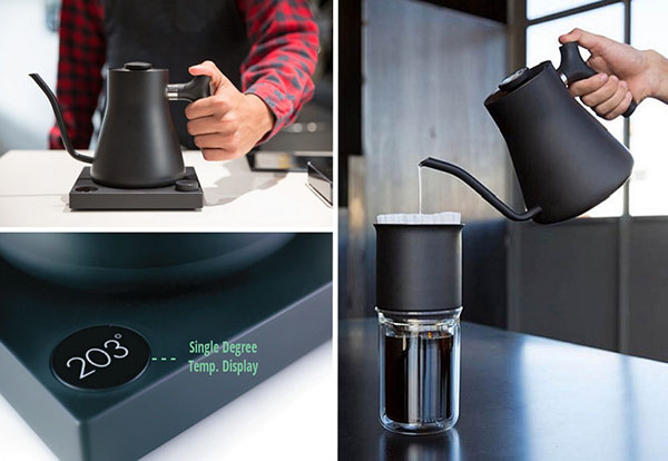 Cadeau voor esthetes: "intelligente" koffiezetapparaat Stagg Ekg