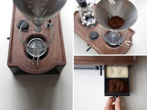 Geschenk voor koffiezetapparaten: alarmkoffiezetapparaat Barisieur
