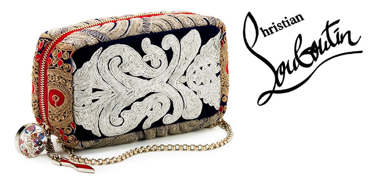 Kussen voor Assepoester: clutch bags Piloutin van Christian Louboutin