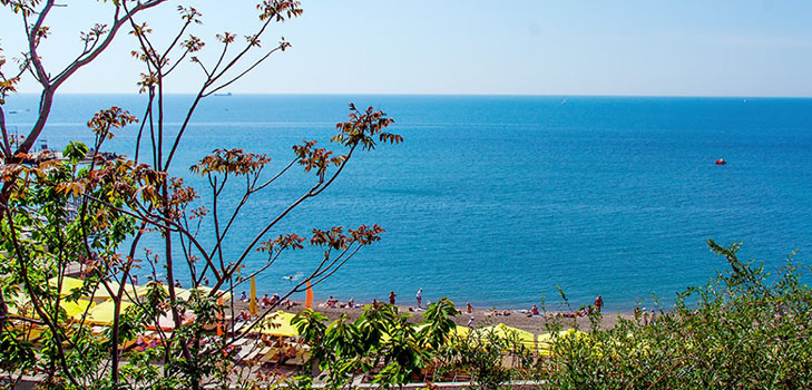 Weer in Anapa in april 2017