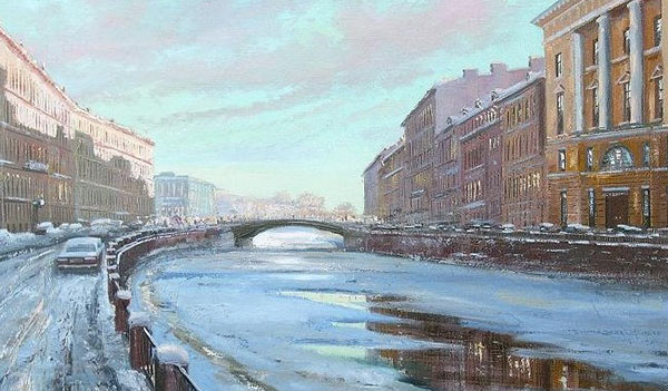 Het weer in Petersburg - maart 2017