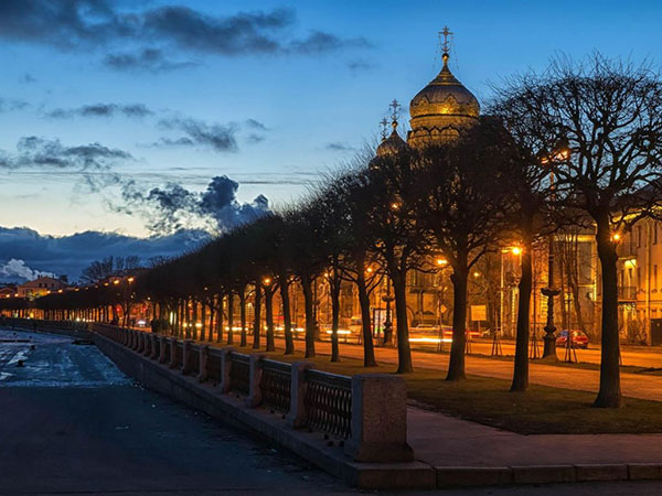 Weer in St. Petersburg in april 2017