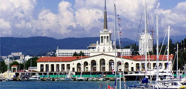 Weer in Sochi in April 2017