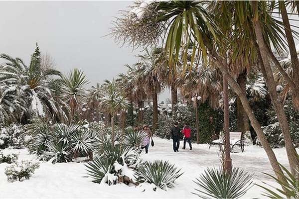 Weer in Sochi in februari 2017