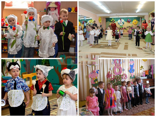Felicitaties voor meisjes op 8 maart