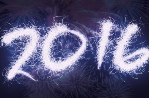 Gefeliciteerd met het nieuwe jaar 2016 voor de meest geliefde