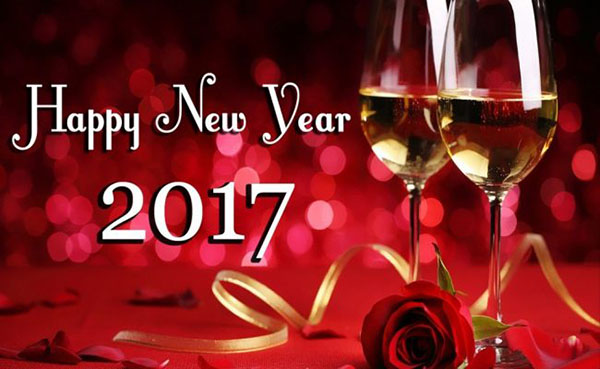 Gefeliciteerd Happy New Year 2017 Cock