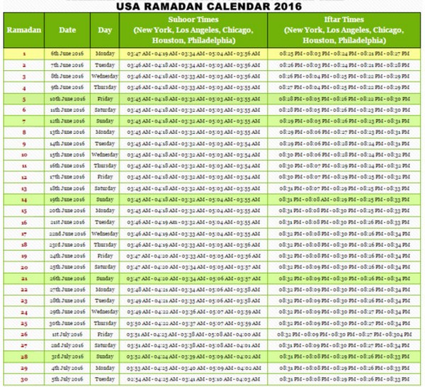 Ramadan 2016 - het begin en het einde in Rusland, Moskou, Tunesië, de Verenigde Arabische Emiraten. De kalender van de heilige maand in Moskou, de kalender. Gefeliciteerd met Ramadan 2016 in couplet