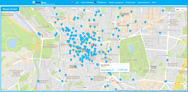 RoomGuru - een nuttige vondst voor reizigers