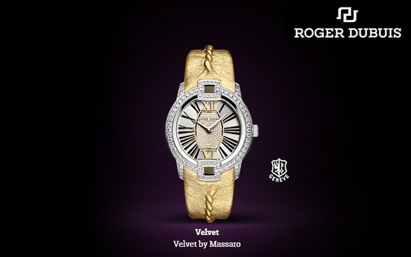 Charm van de jaren 40 in de lijn van sieraden horloges Velvet door Massaro