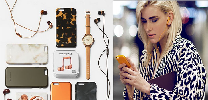 Zweeds duo: verzameling accessoires Happy Plugs x H & M