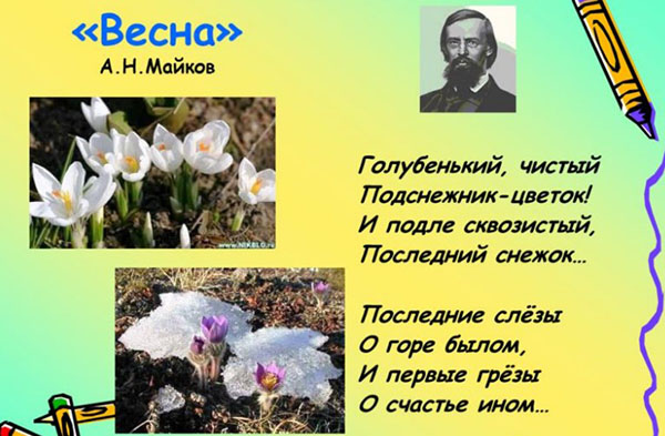 Gedichten over de lente van Russische dichters