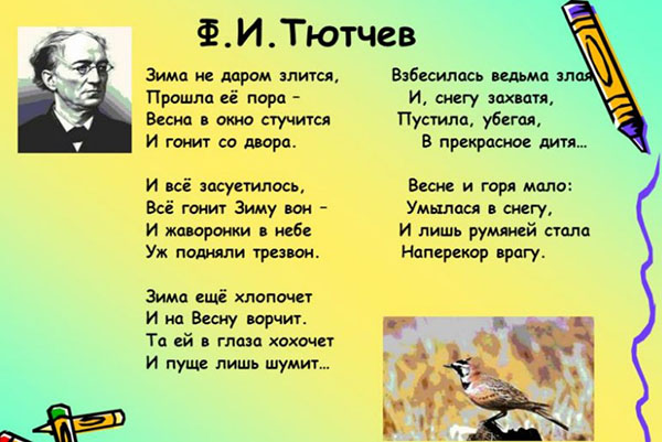 Gedichten over de lente van Russische dichters