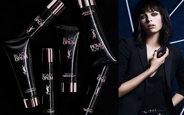 Geheime vrouwelijke wapens: nieuwe items YSL Black Opium