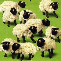 Decoratie van feestelijke gerechten Decoratie van feestelijke gerechten