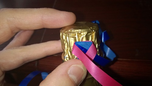 Huwelijkschampagne verfraaien met uw eigen handen