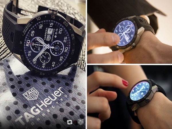 In de geest van de tijd: een slimme klok Aangesloten door TAG Heuer