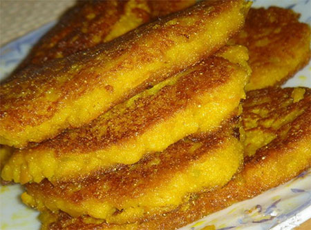Pannenkoeken van de pompoenen