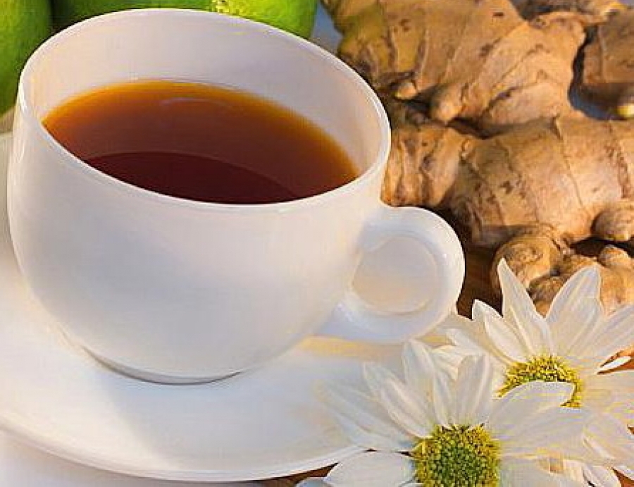 Thee met gember: recept