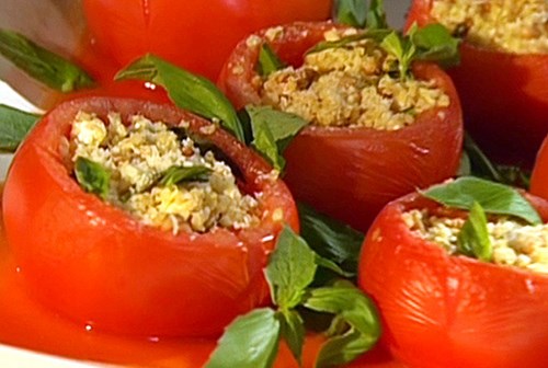  Gevulde tomaten