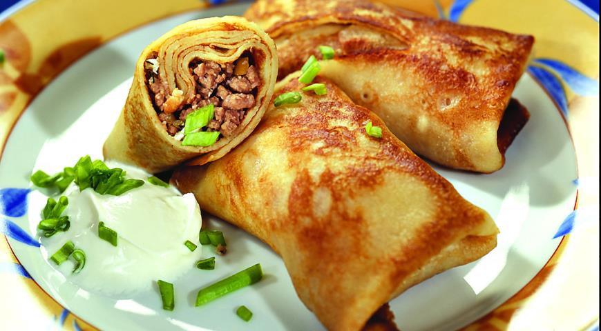 Kookgeheimen: recepten voor de lekkerste gevulde pannenkoeken met foto's en video's