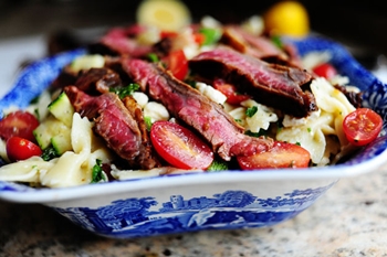 Foto van recept van interessante salade met courgette voor verjaardag