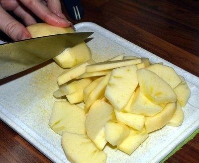 Hoe een charlotte in een multivark te bakken - een stapsgewijs foto-recept Photorecept-appeltaart in het multivark
