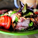 Foto van het recept voor originele vleessalade met peper