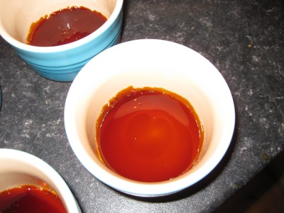 Dessert voor St. Valentijnsdag