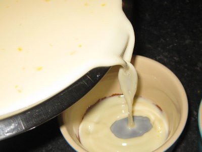 Dessert voor St. Valentijnsdag