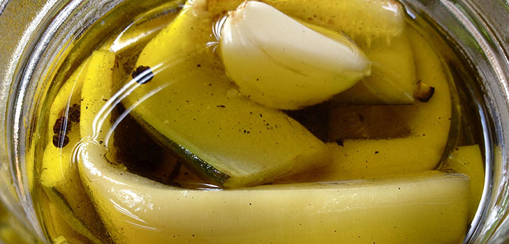 Pittige courgette in het Koreaans - het lekkerste recept voor de winter