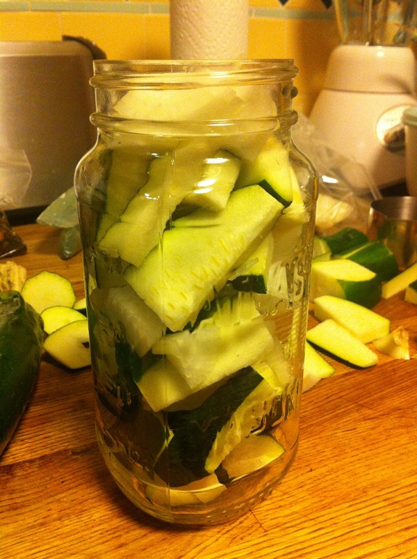 Pittige courgette in het Koreaans - het lekkerste recept voor de winter