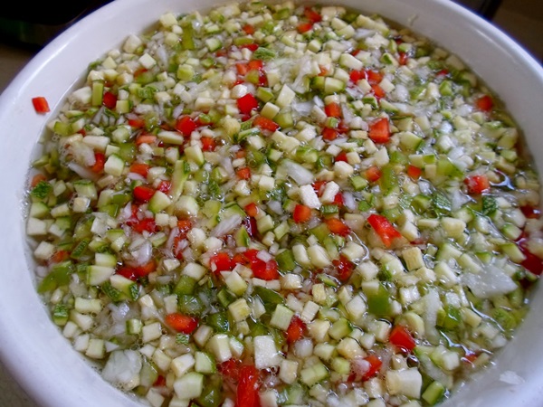 Pittige courgette in het Koreaans - het lekkerste recept voor de winter