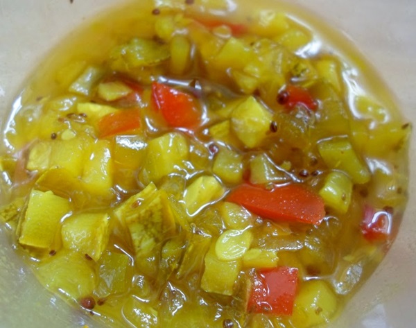 Pittige courgette in het Koreaans - het lekkerste recept voor de winter