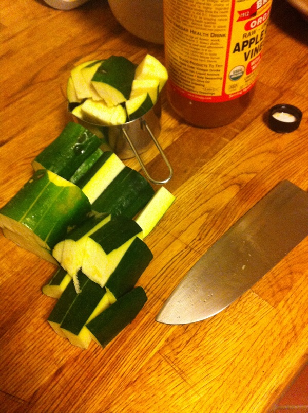 Pittige courgette in het Koreaans - het lekkerste recept voor de winter