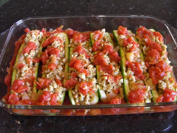 Smakelijke courgette in de oven - recepten