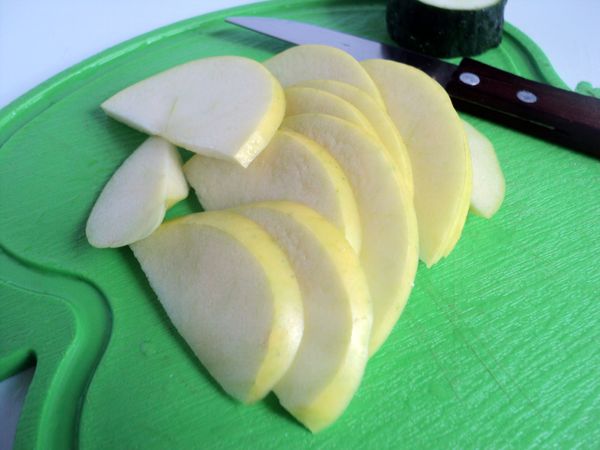 Mooie serveren en serveren van fruit