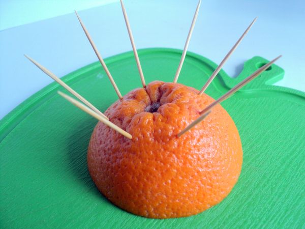 Mooie serveren en serveren van fruit