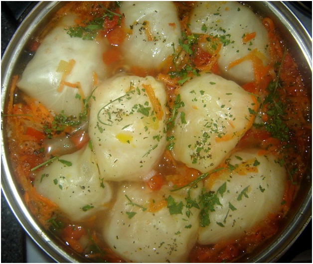 ovenschotel gevulde kool