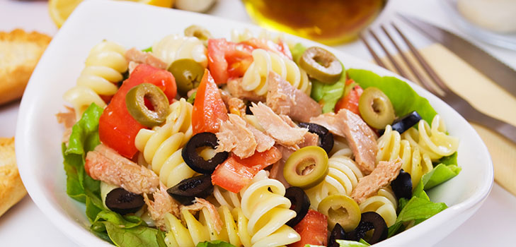 Recept voor exquise pasta met pittige tonijn