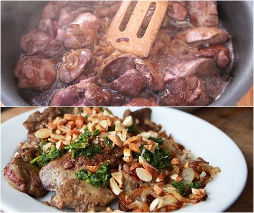 Hoe kippenlever te koken
