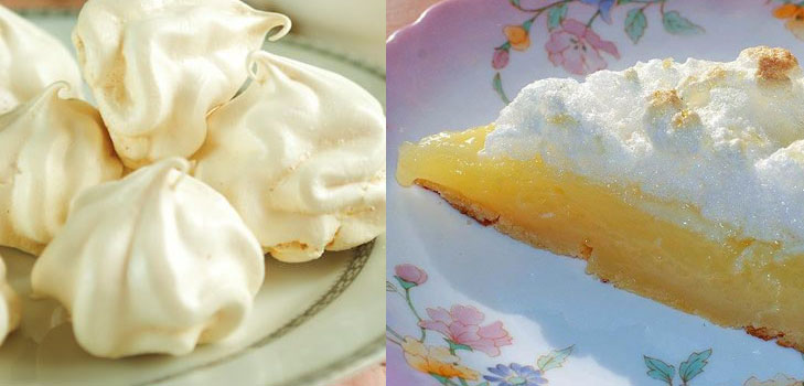 Hoe meringue te koken, een heerlijk recept met een foto