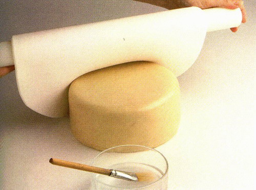 Hoe mastiek voor cake maken?