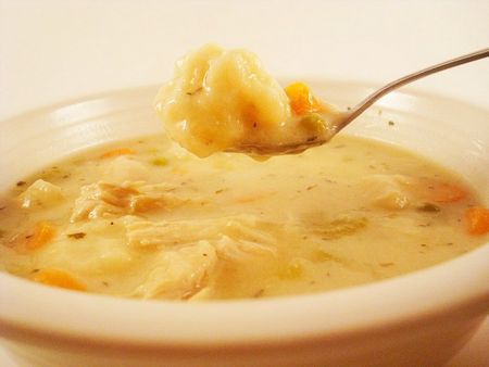 Hoe kook je soep met dumplings?