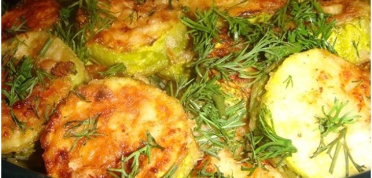 courgette met kruiden