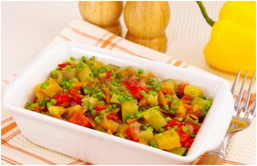 gerecht met courgettes