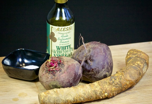 Mierikswortel met bieten koken voor de winter - een recept met een foto Mierikswortel met bieten koken voor de winter - een recept met een foto