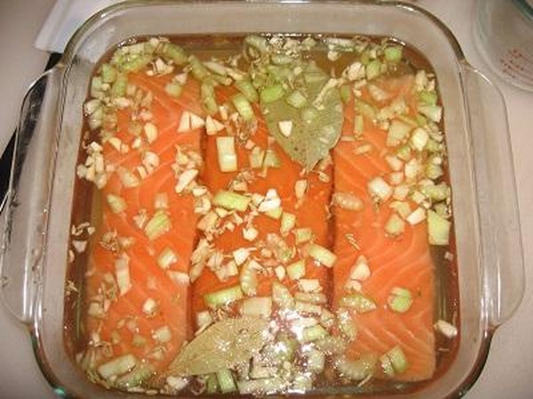 Hoe u zalm in pekel plukt: recepten